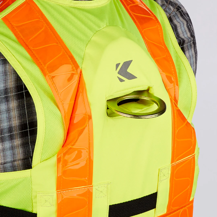 Kent Safety Life Jacket Hi-Vis Yellow Type 2 from Columbia Safety